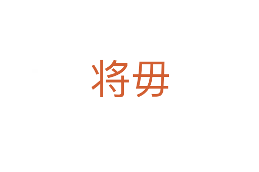 将毋